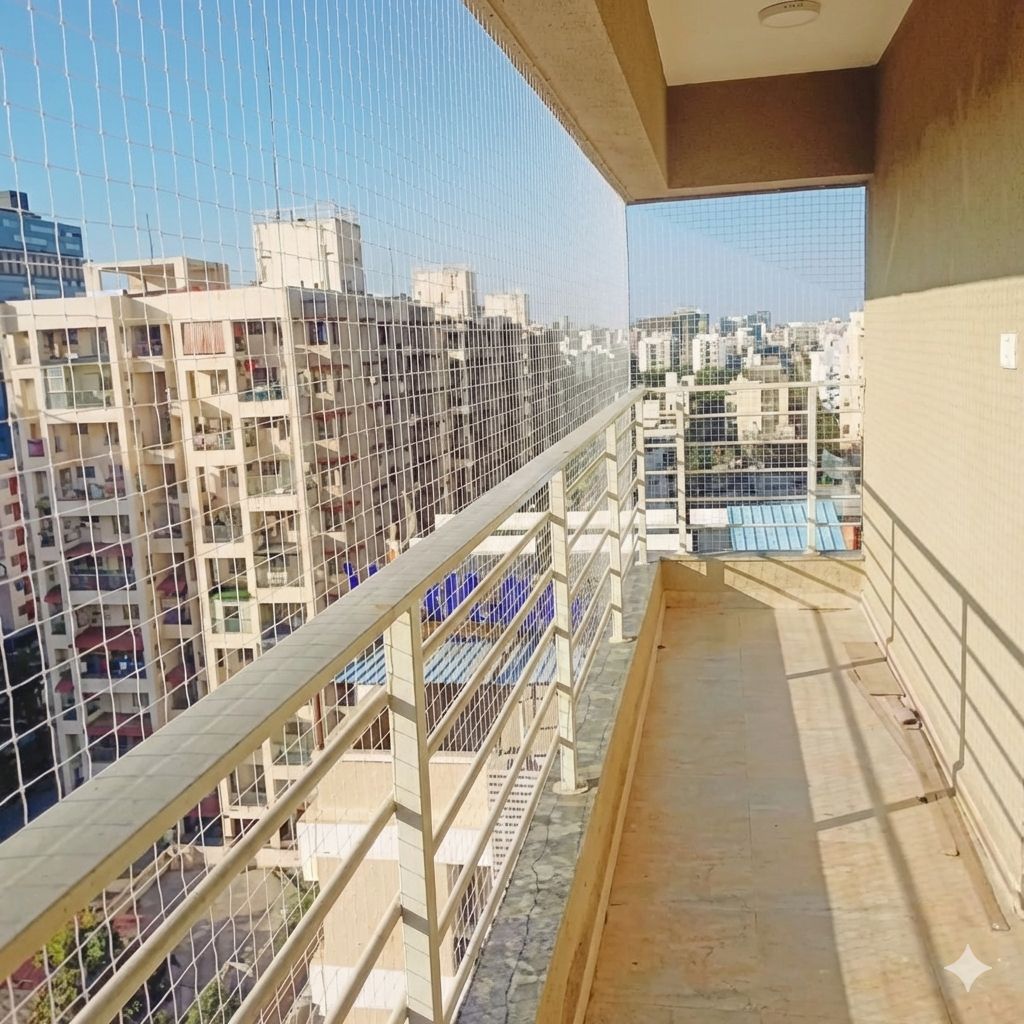 Top Rated Balcony Nets Chennai High-rise
